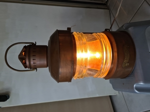 Schiffspositionslampe aus Kupfer Bild 3