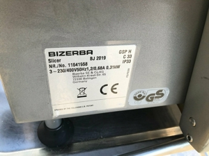 Bizerba GSP-H Aufschnittmaschine - Schrägschneidemaschine Bild 10