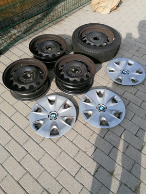 BMW 1er Stahlfelgen 4. St. zu verkaufen