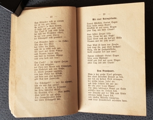 Ta schenbuch "Am Trau=Altar!", Gedichte scherzhaften & ernsten Inhaltes zur Hochzeitsfeier, ca.1920 Bild 2