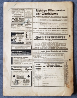 3 Zeitschriften "Erfurter Führer im Obst- und Gartenbau", Nr: 39, 40 & 42, 1936 Bild 2
