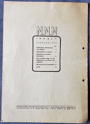 1 Zeitschrift "Neueste Nettoline Nachrichten", Nr: 2, 1936 Bild 7