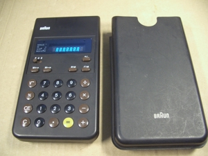 Braun Taschenrechner ET 22 Typ 4955700 vintage Ende 70ger Bild 4