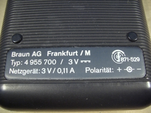 Braun Taschenrechner ET 22 Typ 4955700 vintage Ende 70ger Bild 7