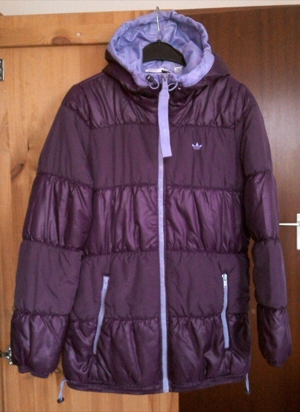 ADIDAS Damen Jacke Winterjacke mit Kapuze in Größe : L - 42 NEU und UNGETRAGEN Bild 1