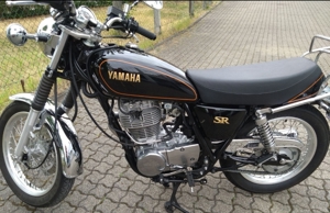 Yamaha sr 400 oder SR 400 50th Anniversary -Edition Bild 6