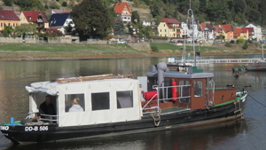 Motorboot Stahl Oldtimer Bild 3