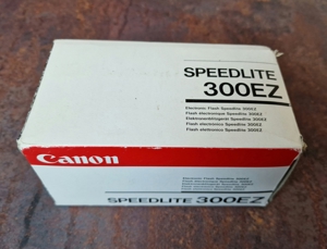 Canon Speedlite 300 EZ Aufsteckblitz - OVP mit Anleitung. Bild 2