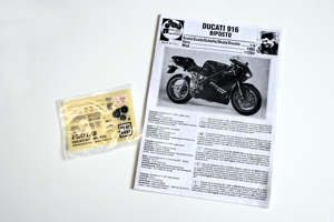 Protar 1 9 Ducati 916 Desmoquattro Biposto - OVP - Rarer Bausatz Bild 3