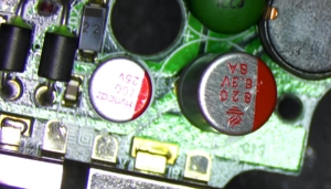 Kondensatoren CAP-Wechsel SEGA GAME GEAR (IPS Display, Akku MOD) Bild 10