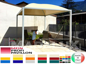 Pavillon 5x5 Pagodenzelt neu Gartenzelt Profi PVC personalisiert anpassbar Gazebo Überdachung Dach Bild 6