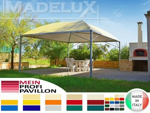 Pavillon 5x5 Pagodenzelt neu Gartenzelt Profi PVC personalisiert anpassbar Gazebo Überdachung Dach Bild 3