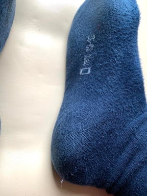 Blaue Duft-Socken, Größe 38, dunkelblau Bild 4