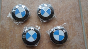 4 Stück Felgendeckel Nabendeckel Nabenkappen für BMW Durchmesser 68mm   65mm Bild 1