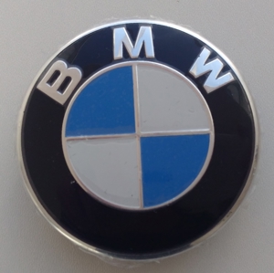 1 BMW Nabendeckel Felgendeckel Nabenkappen Außen 68mm Innen 65mm Bild 1