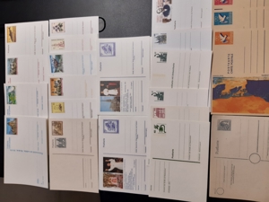 Ganzsachen: verschiedene Postkarten mit vorgedruckten Marken ohne Stempel Bild 2