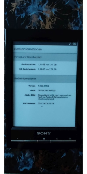 E-BOOK READER SONY Bild 3