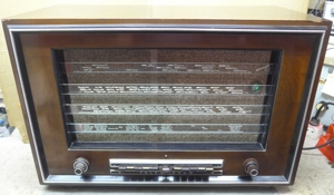 Telefunken D 860 WK Spitzen Großsuper von 1938 Röhrenradio spielt Bild 7
