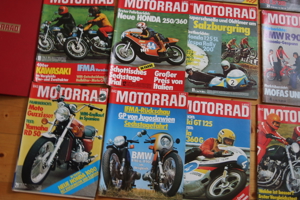 Alte DAS MOTORRAD Hefte aus den 70ern Bild 3
