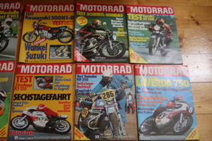 Alte DAS MOTORRAD Hefte aus den 70ern Bild 5