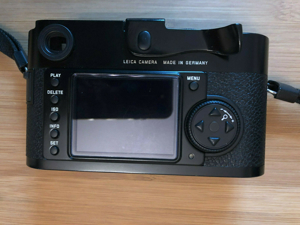 Leica M M9 18.0MP Digitalkamera - Schwarz - neuer Sensor Bild 7