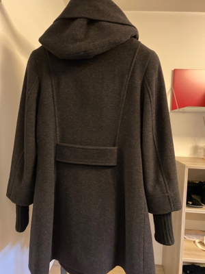 Wolmantel von MILO, dunkel grau, Große 38 Bild 2