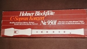 Blockflöte, Hohner C-Sopran Konzert