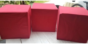 Drei Stoffschubladen in würfelform (34x34x34) , faltbar. So gut wie nie benutzt fast wie neu. Bild 11