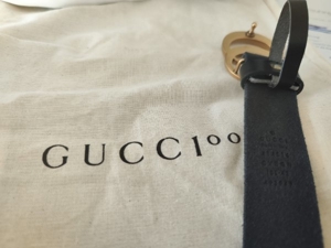 Gucci Antik Leder Gürtel Belt Marmont  Bild 10