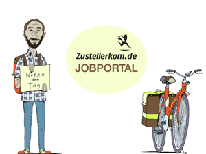 Zeitung austragen, Teilzeitjob, Nebenjob, Minijob in Pegnitz