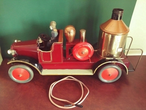 Seltener Massiv 1920er Original GBN BING Feuerwehr Blechspielzeug Tin Toy Bild 2