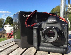 Canon EOS-1DX + 50mm 1.8 II MINT, 15K shutter actuations. boxed Bild 1