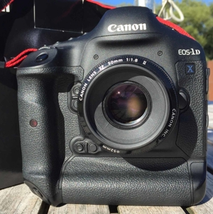 Canon EOS-1DX + 50mm 1.8 II MINT, 15K shutter actuations. boxed Bild 2