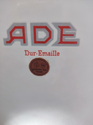 Dur Emaille ADE Emaille Verkaufswaage Substitution- Neigungswaage Bild 5