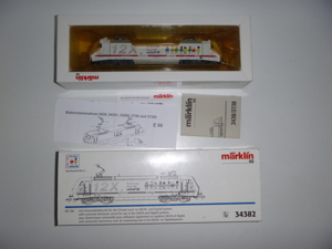 Märklin 34382 E- Lok BR 128 X 12 unicef Delta/Digital, OVP, TOP