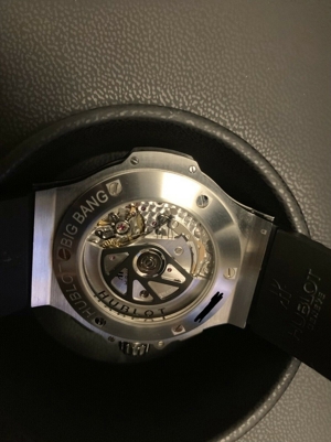 Hublot Big Bang Steel Ceramic Armbanduhr für Herren 301.SB.131.RX Bild 5