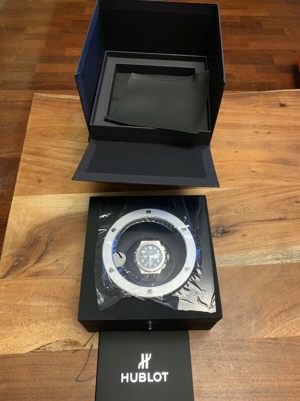 Hublot Big Bang Steel Ceramic Armbanduhr für Herren 301.SB.131.RX Bild 12