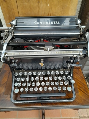 alte schreibmaschine,Continental, Wanderer Werke Bild 4