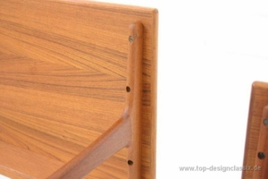 wie neu! Arne W. Iversen Teak Satztische Nesting Table Vintage Bild 7