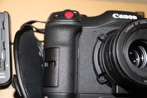 Canon EOS C70 Cinema Camera 2 Akkus, 256 sd Karte, Videoleuchte, Speed Booster Bild 12