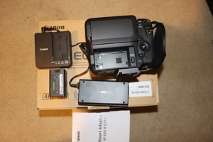 Canon EOS C70 Cinema Camera 2 Akkus, 256 sd Karte, Videoleuchte, Speed Booster Bild 6