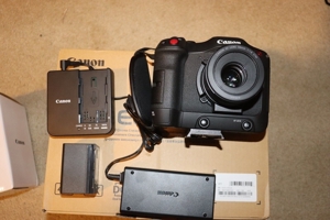 Canon EOS C70 Cinema Camera 2 Akkus, 256 sd Karte, Videoleuchte, Speed Booster Bild 13