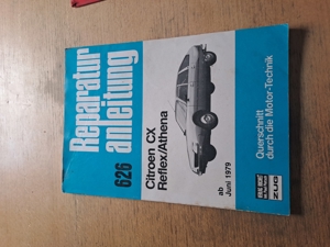 Reparaturanleitung Citroen CX Reflex/Athena