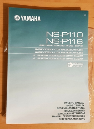 Yamaha Heimkinoanlage 5.1 RX-V363 NS-P110 DVD-S663 Bild 6
