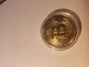 11 Bitcoin Münze Gold Silber Kupfer Sammler BTC Krypto Geschenk Medaille Bild 11