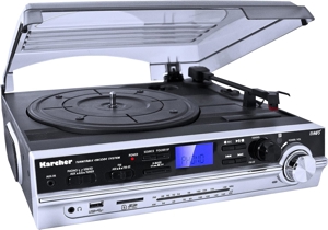 Karcher KA-8060 Plattenspieler Tuner und MP3-Digitalisierer