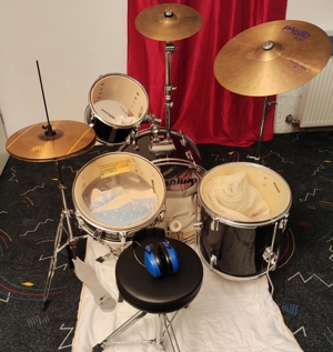 Kinder   Jugend Übungsschlagzeug Farbe schwarz   Marke Millenium Bild 6