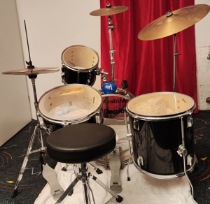 Kinder   Jugend Übungsschlagzeug Farbe schwarz   Marke Millenium Bild 4