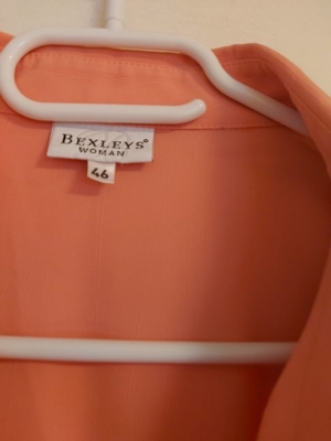 Damen Bluse orange Bild 3