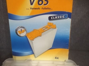 VORWERK STAUBSAUGERBEUTEL V65 *NEU* & 1 GRATIS BEUTEL Bild 9